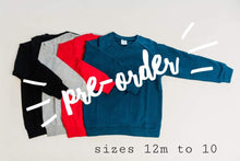 Load image into Gallery viewer, Regular Sweatshirt with Applique