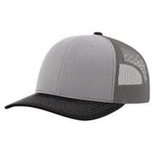 Load image into Gallery viewer, Adult Richardson Trucker Hat Snapback with Leather Patch
