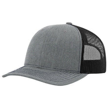 Load image into Gallery viewer, Adult Richardson Trucker Hat Snapback with Leather Patch
