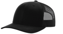 Load image into Gallery viewer, Adult Richardson Trucker Hat Snapback with Leather Patch
