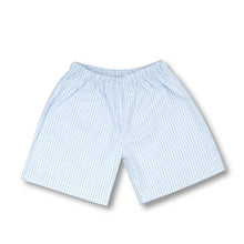 Load image into Gallery viewer, Boys Gingham Shorts and Coordinating Applique Design
