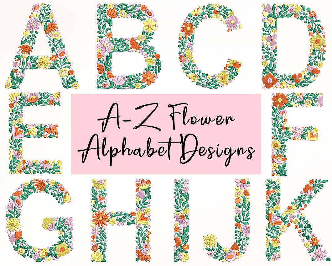 Daisy Floral Font