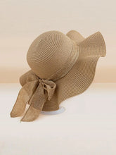 Load image into Gallery viewer, Toddler Embroidered Straw Hat
