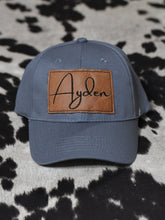 Load image into Gallery viewer, Youth Unisex Cap with Leather Patch
