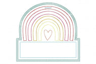 Loving Rainbow Bag Tag