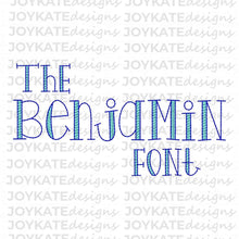 Load image into Gallery viewer, Benjamin Sketch Font
