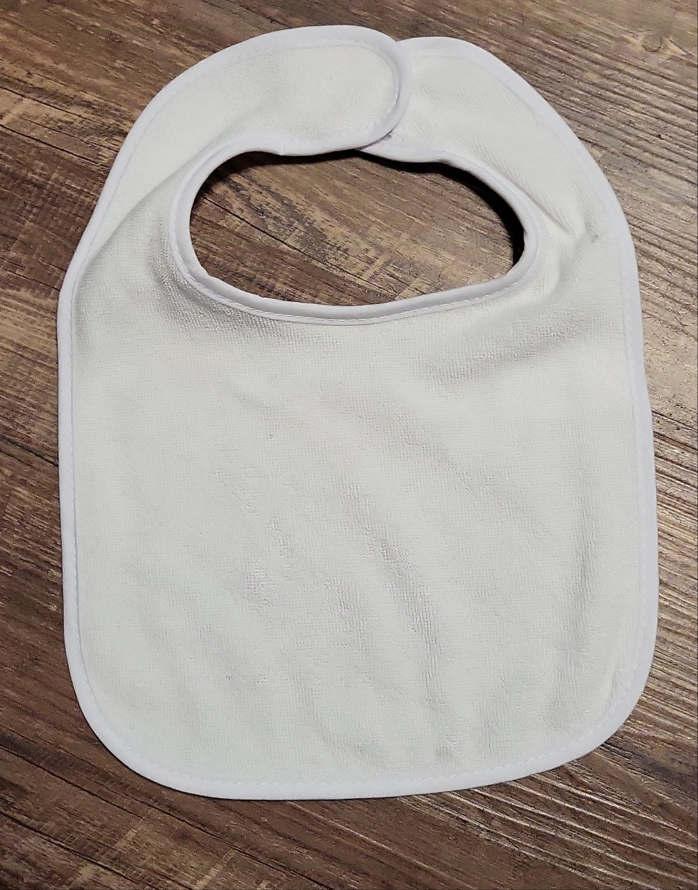 Basic White Bib Custom