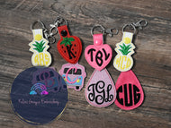 Key chain or cord wrap