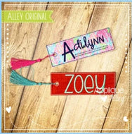 Bookmark with name or monogram